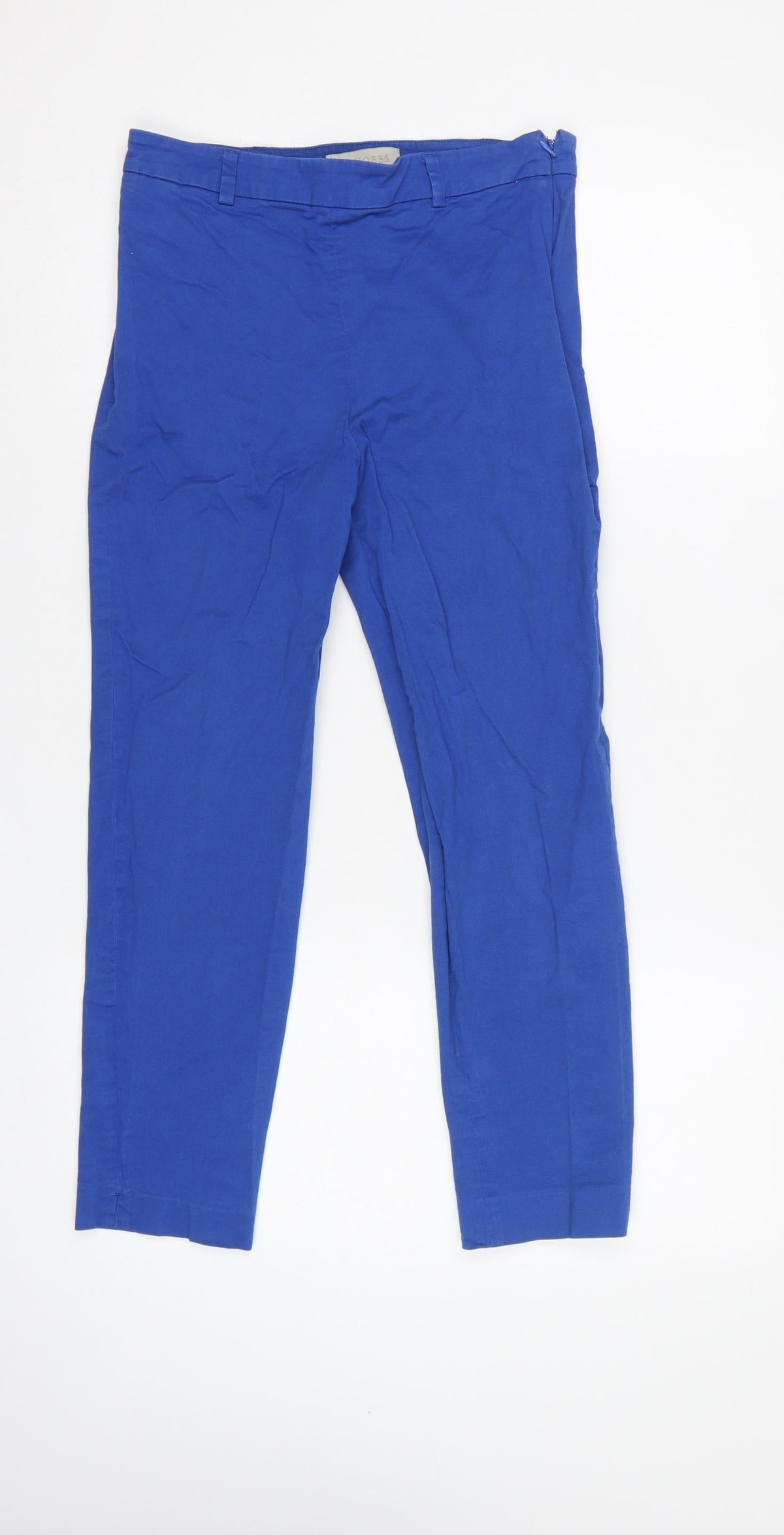 Hobbs London Women’s Blue UK 8 Straight Leg Tailored Trousers