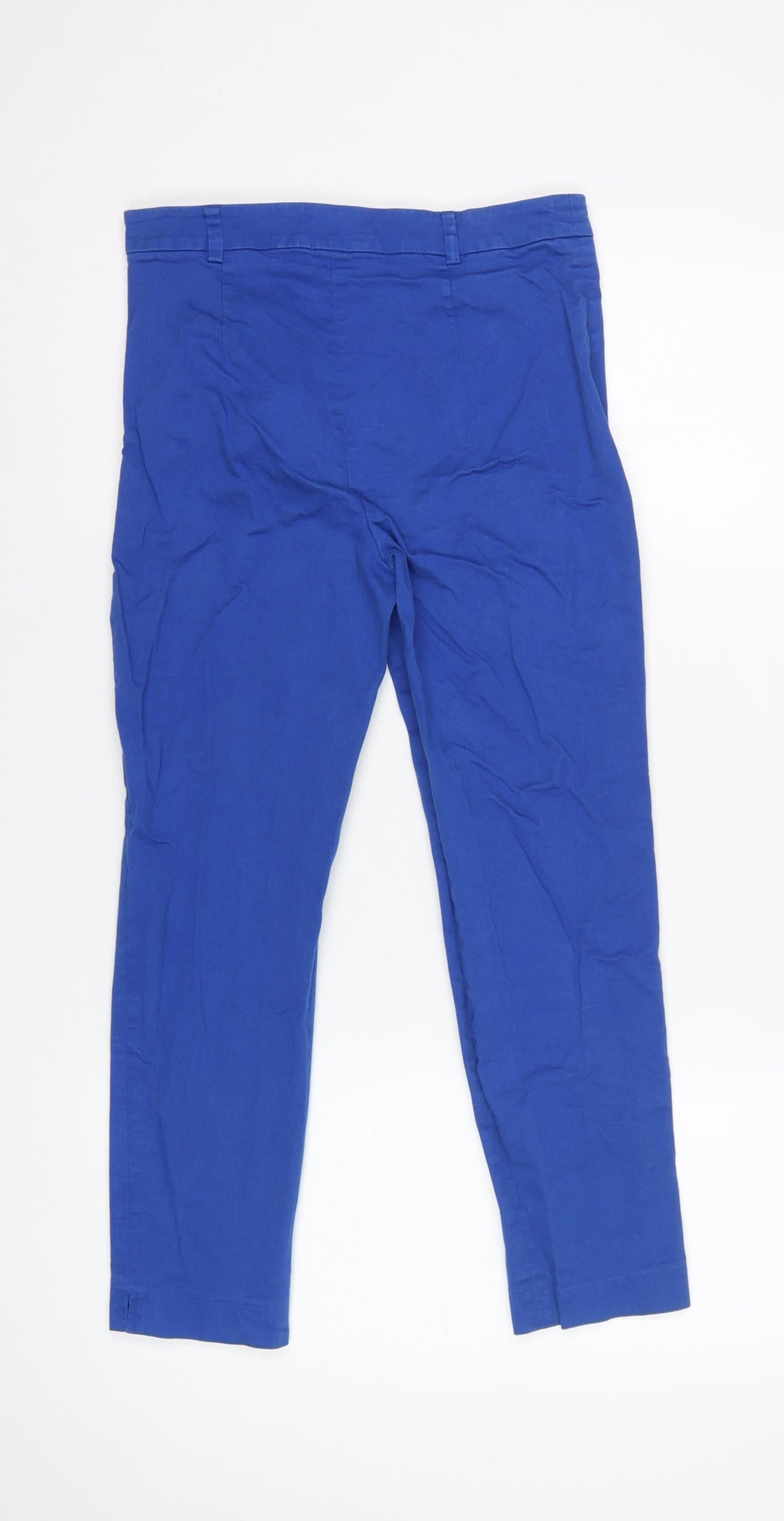 Hobbs London Women’s Blue UK 8 Straight Leg Tailored Trousers