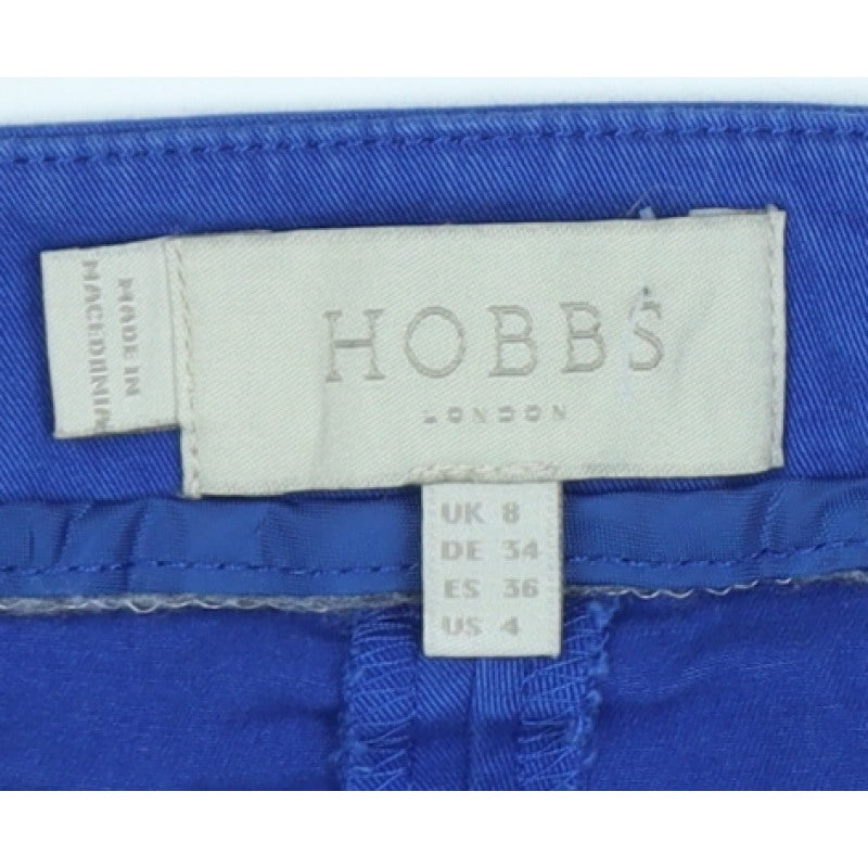 Hobbs London Women’s Blue UK 8 Straight Leg Tailored Trousers