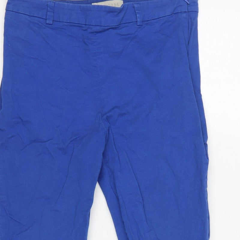 Hobbs London Women’s Blue UK 8 Straight Leg Tailored Trousers