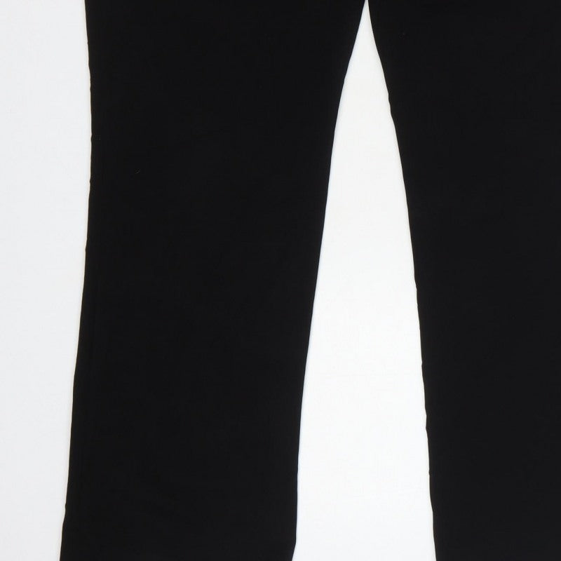 Principles Women Black UK 16 Tailored Bootcut Dress Trousers