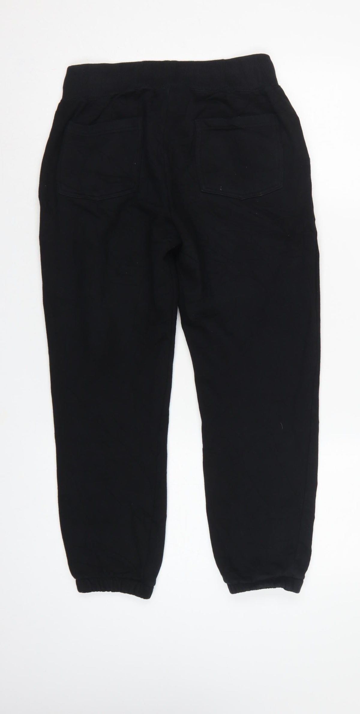Paul Frank Women’s Black UK 12 Jogger Sweatpants Monkey Embroidered