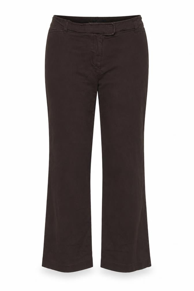 Boden Women's Brown UK 18 Bootcut Trousers Smart Workwear