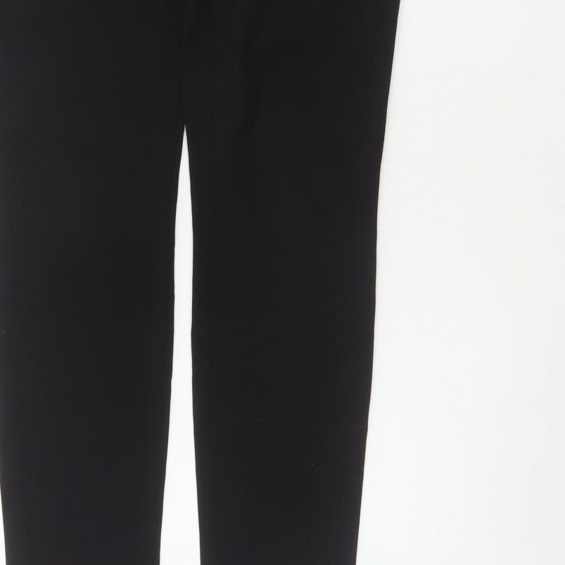New Look Women’s Black Size 8 Straight Tailored Work Trousers