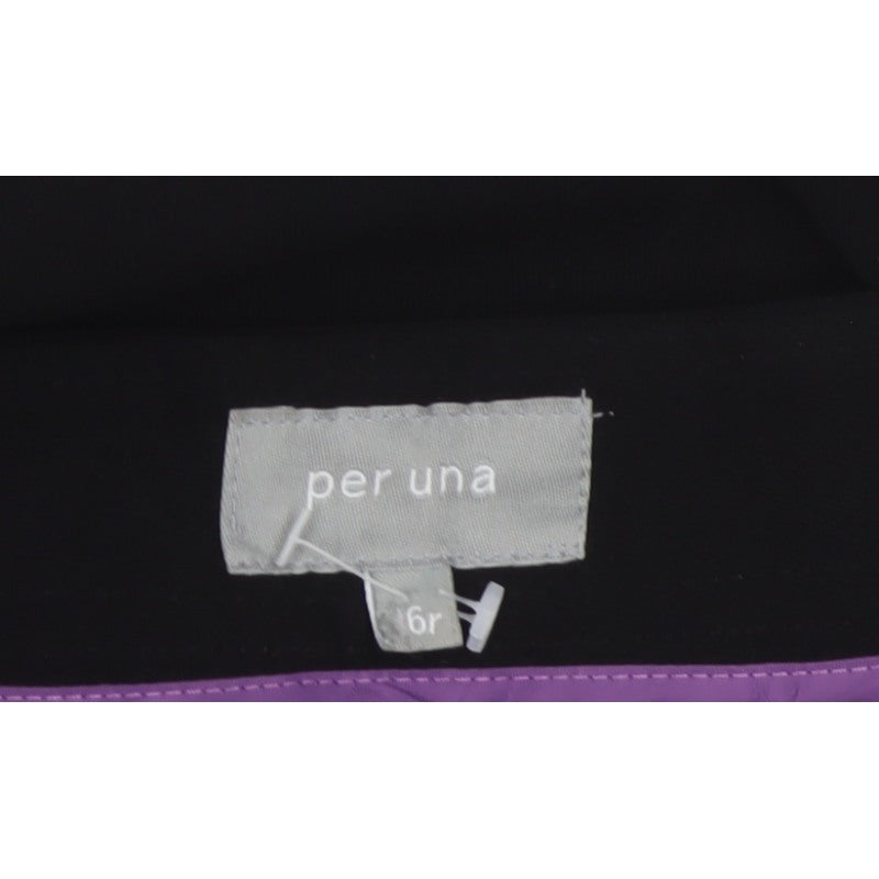 Per Una Women's Black Size 6 Wide-Leg Dress Trousers Smart Office