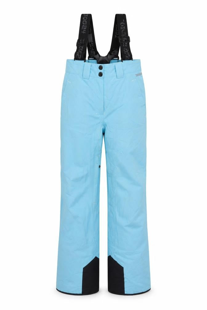 TOG24 Women Blue Ski Snow Pants Trousers UK 10 Waterproof Braces