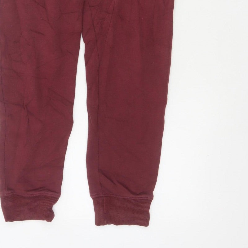 Lyle & Scott Junior Boys Red 14-15 Years Jogger Sweatpants Drawstring