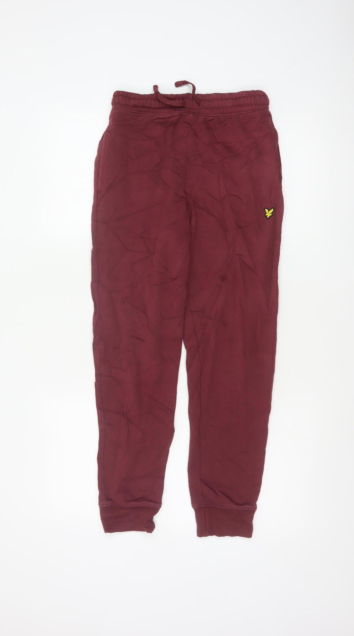 Lyle & Scott Junior Boys Red 14-15 Years Jogger Sweatpants Drawstring