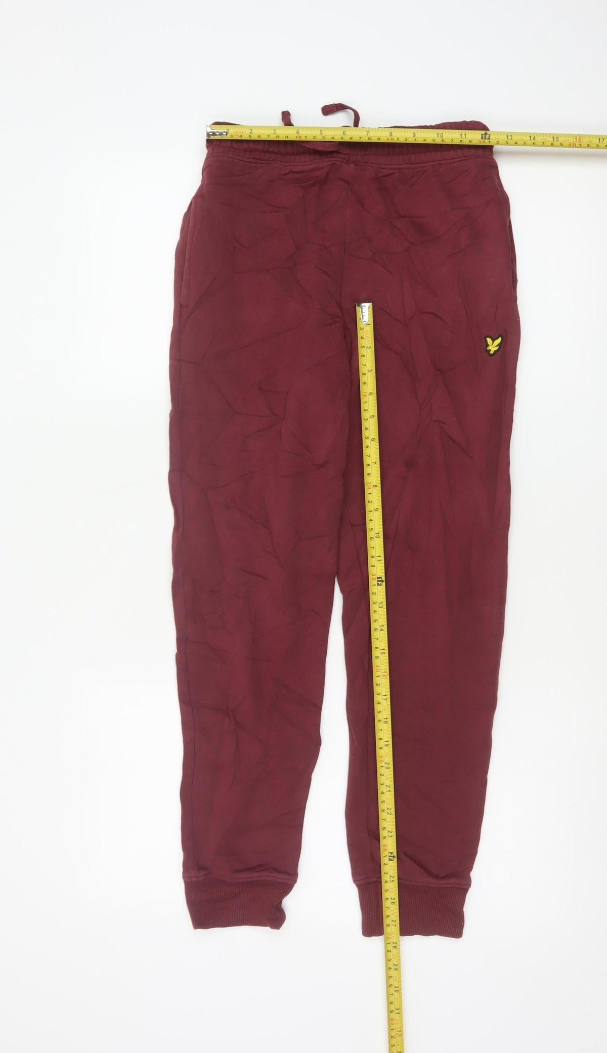 Lyle & Scott Junior Boys Red 14-15 Years Jogger Sweatpants Drawstring
