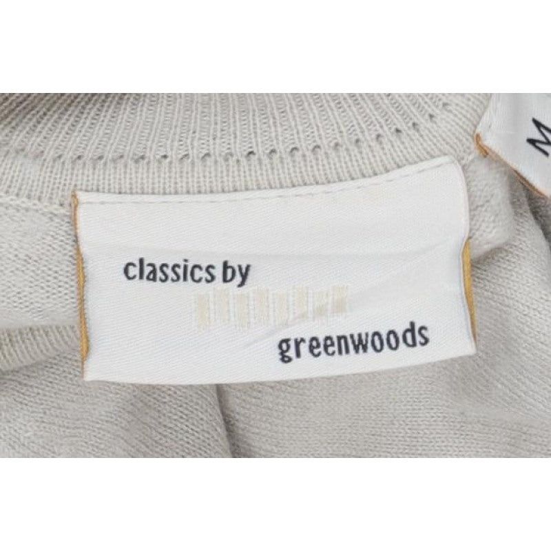 Greenwoods Men's Beige M Roll Neck Knit Pullover Classic Jumper