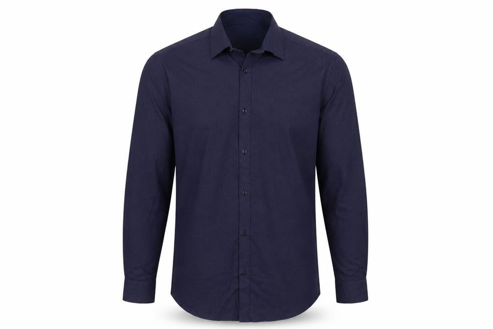 The Collection Debenhams Men Blue Paisley Slim Fit 16 Formal Shirt