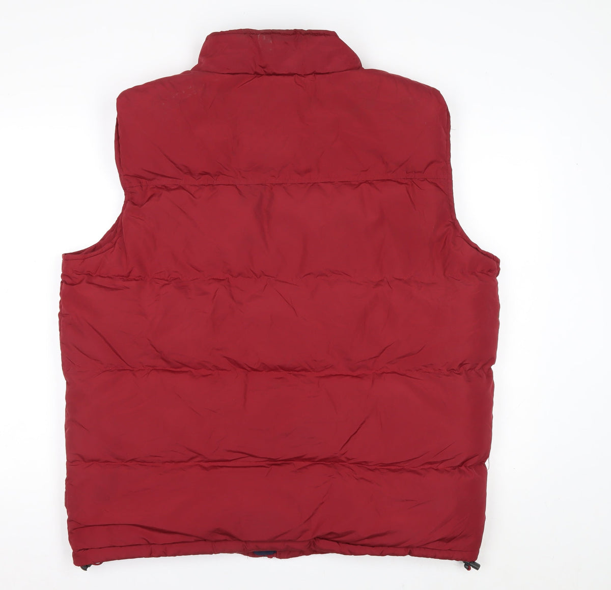 Dunnes Men Red Large Puffer Bodywarmer Insulated Padded Gilet