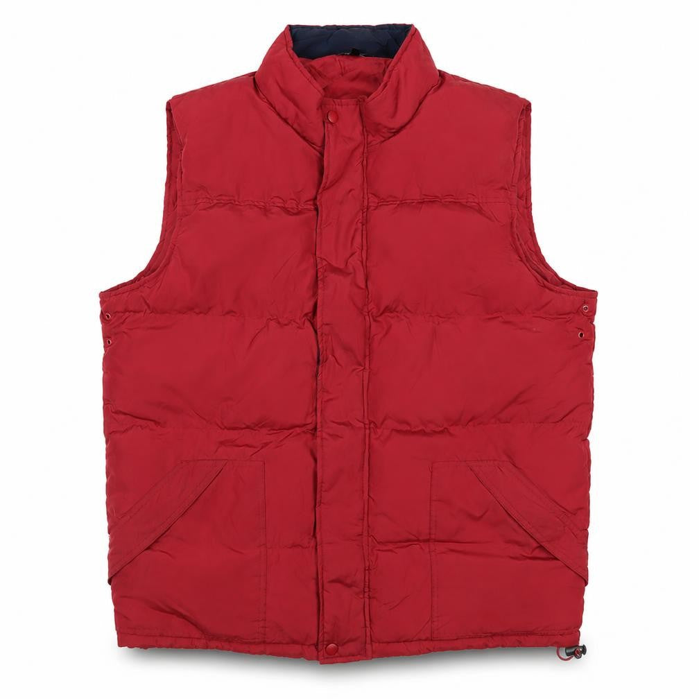 Dunnes Men Red Large Puffer Bodywarmer Insulated Padded Gilet