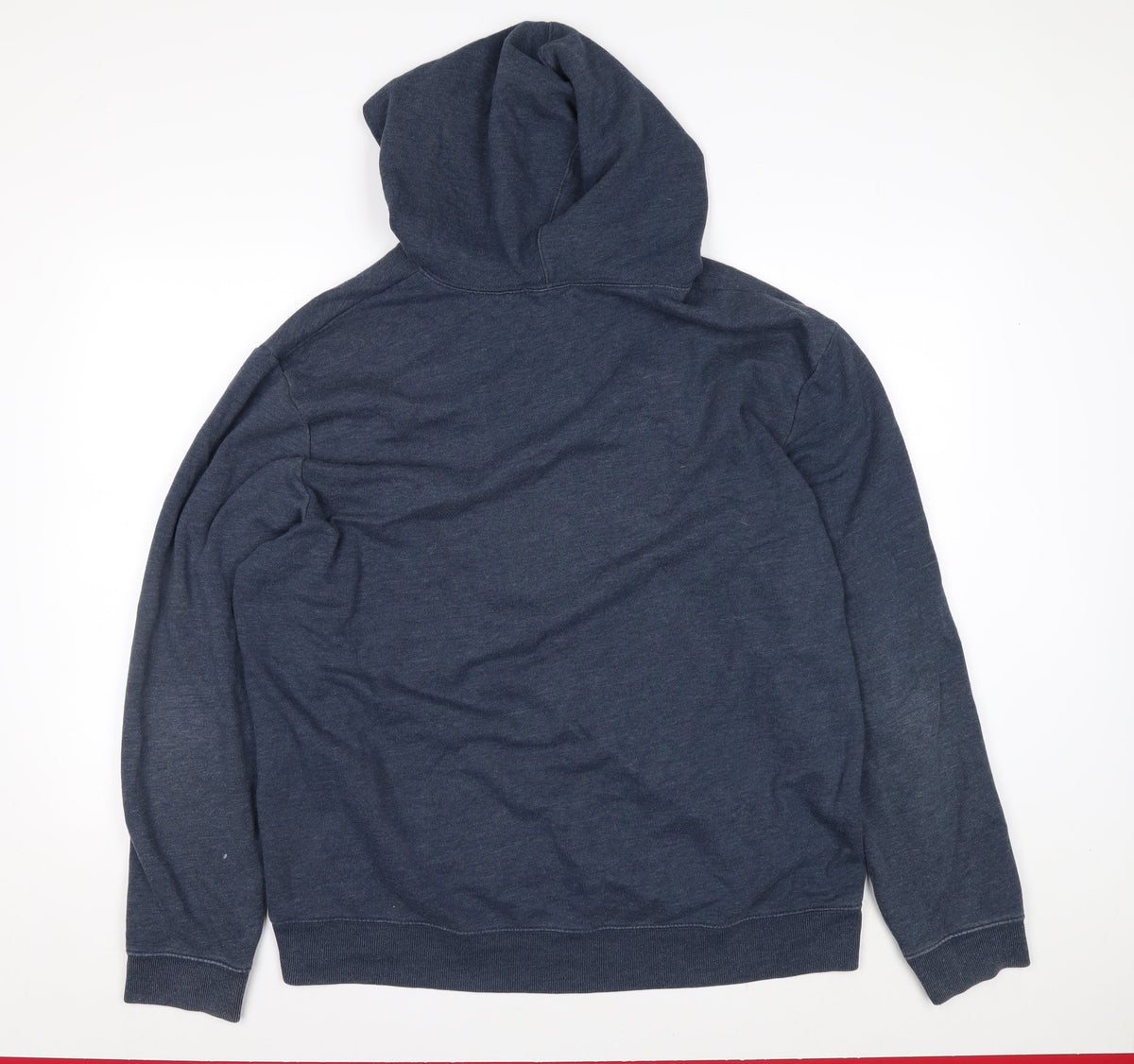 Pretty Green Men’s Blue S Crew Neck Zip Pocket Sweatshirt