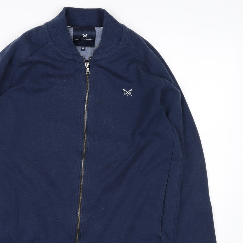 Crew Clothing Company Men’s Blue S Full Zip Track Jacket