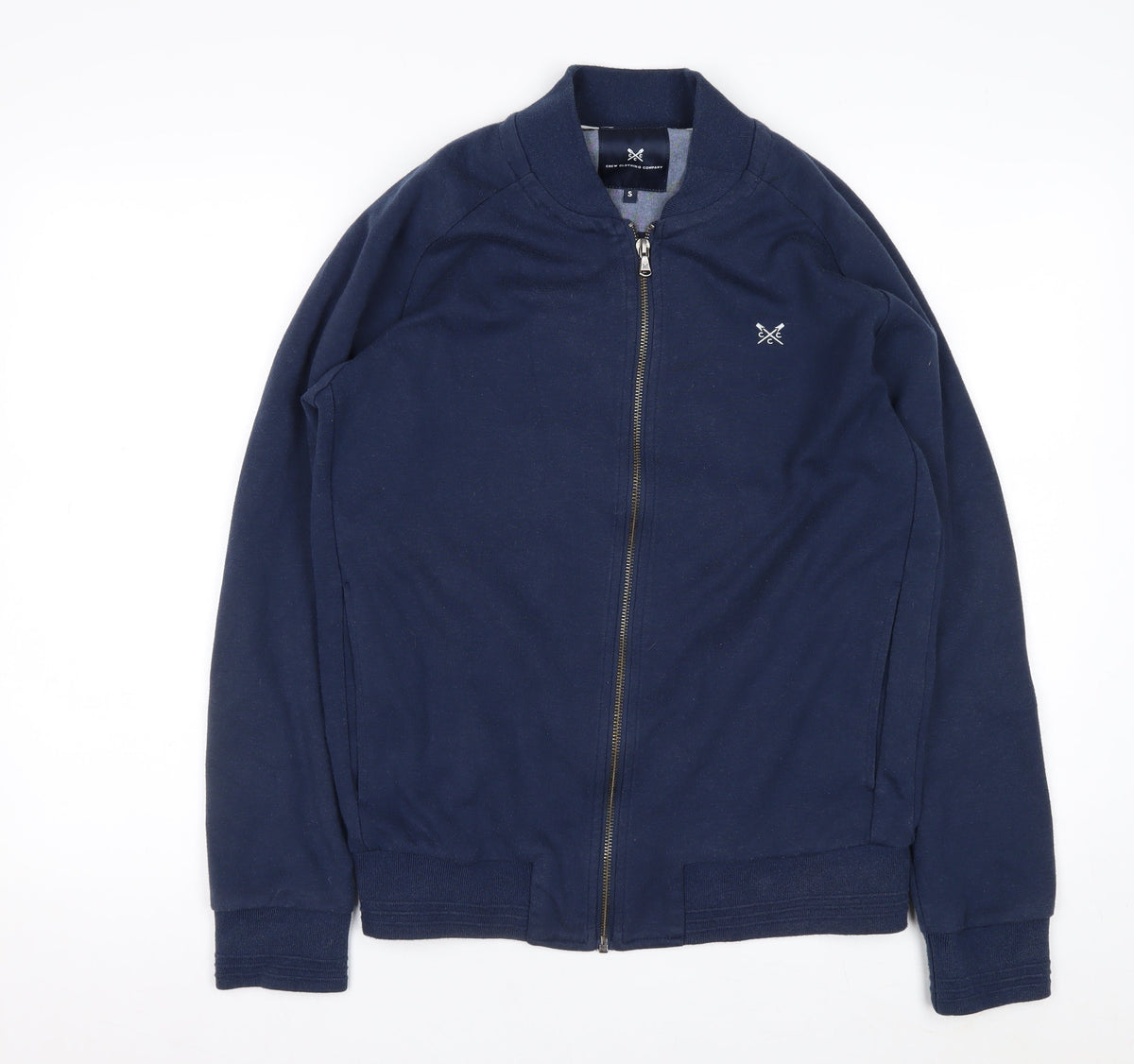 Crew Clothing Company Men’s Blue S Full Zip Track Jacket