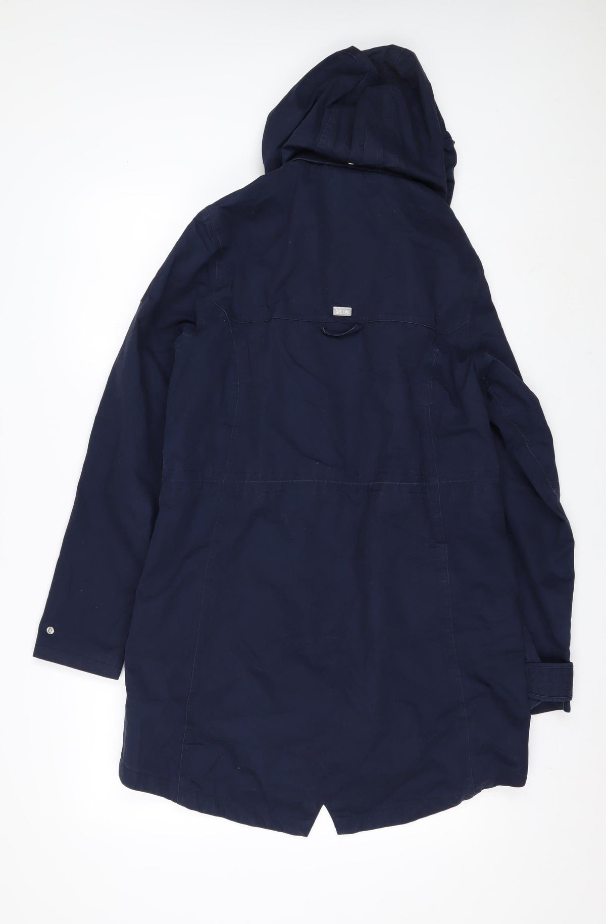 Regatta Women’s Blue UK 12 Long Hooded Waterproof Parka Coat