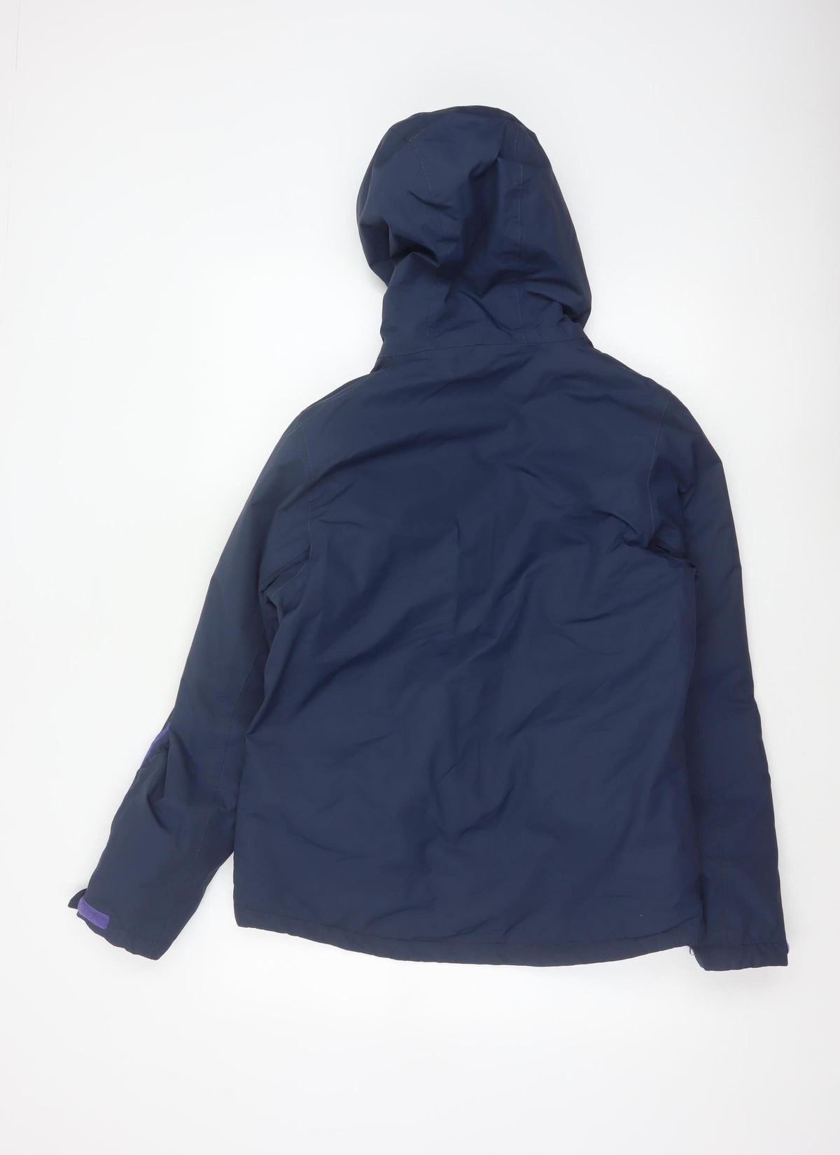 The Edge Women’s Blue Purple Size 10 Hooded Ski Jacket