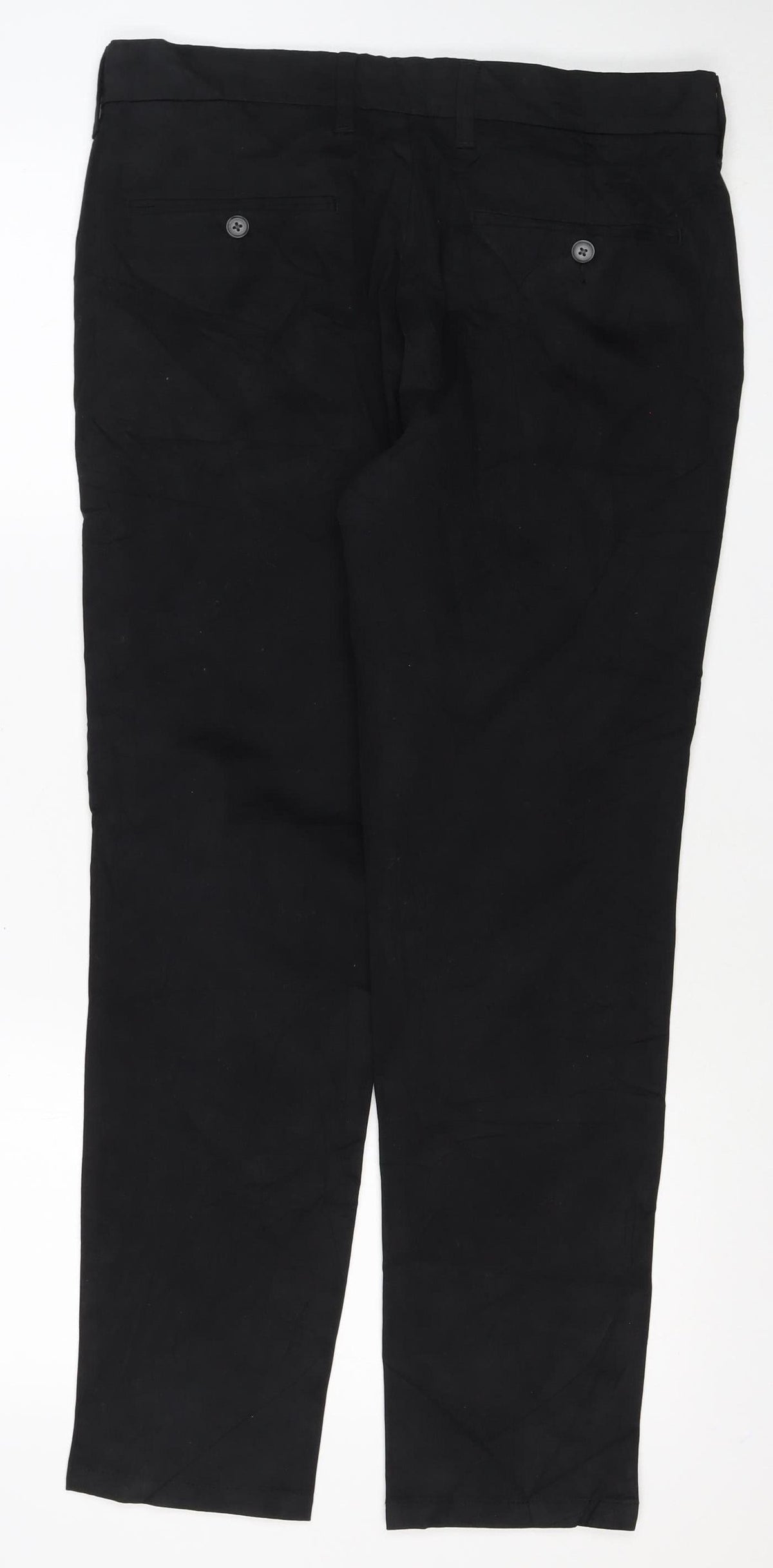 Marks & Spencer Men's Black 32/29 Slim Straight Stretch Jeans
