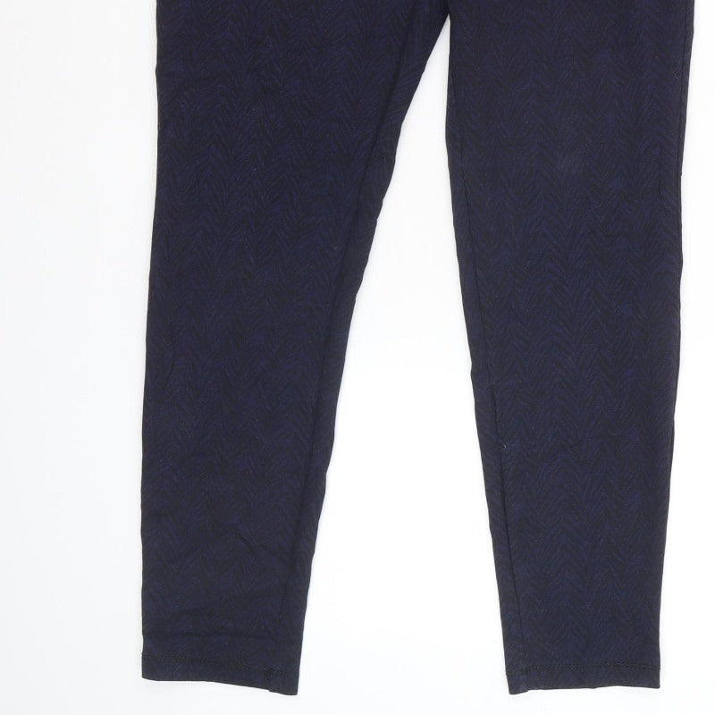 George Women’s Blue Size 14 High Rise Herringbone Leggings