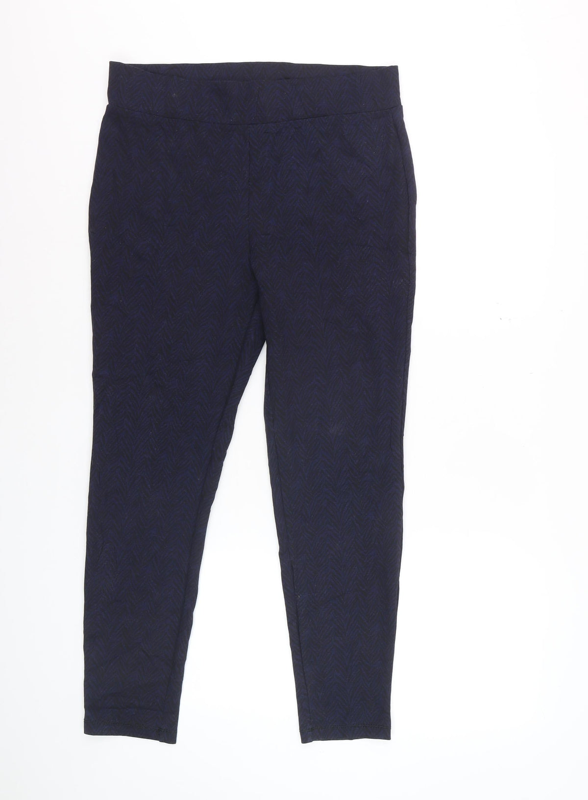 George Women’s Blue Size 14 High Rise Herringbone Leggings