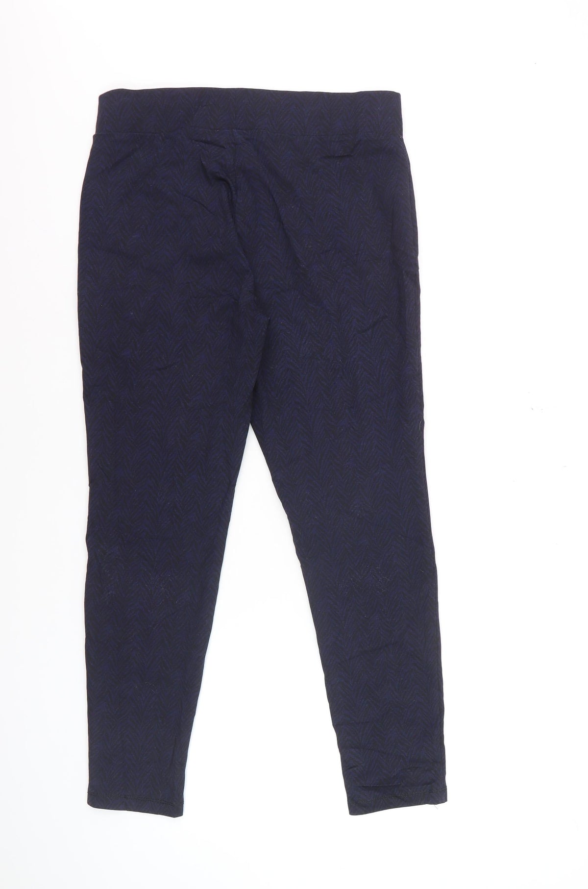 George Women’s Blue Size 14 High Rise Herringbone Leggings