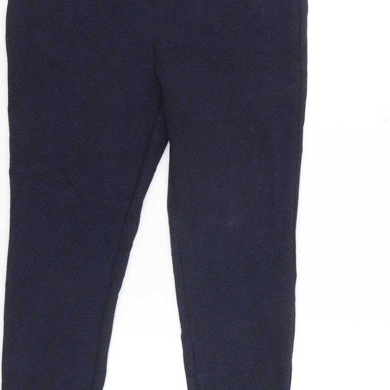 George Women’s Blue Size 14 High Rise Herringbone Leggings