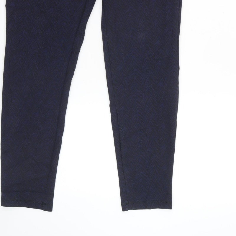 George Women’s Blue Size 14 High Rise Herringbone Leggings