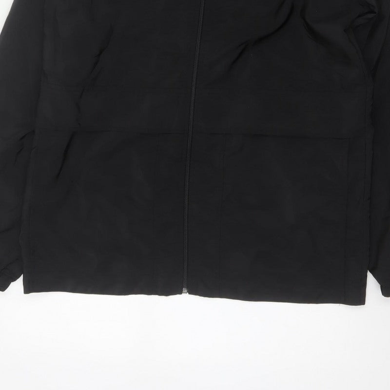 Rising Women’s Black XS Hooded Full Zip Lightweight Jacket