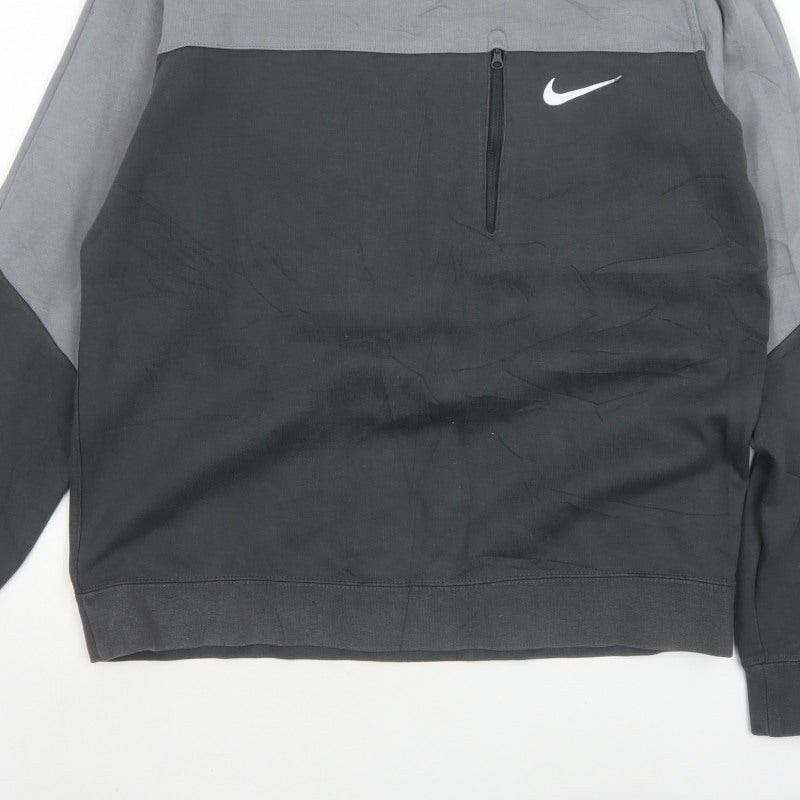 Nike Men’s Multicoloured L Crew Neck Logo Pocket Sweatshirt