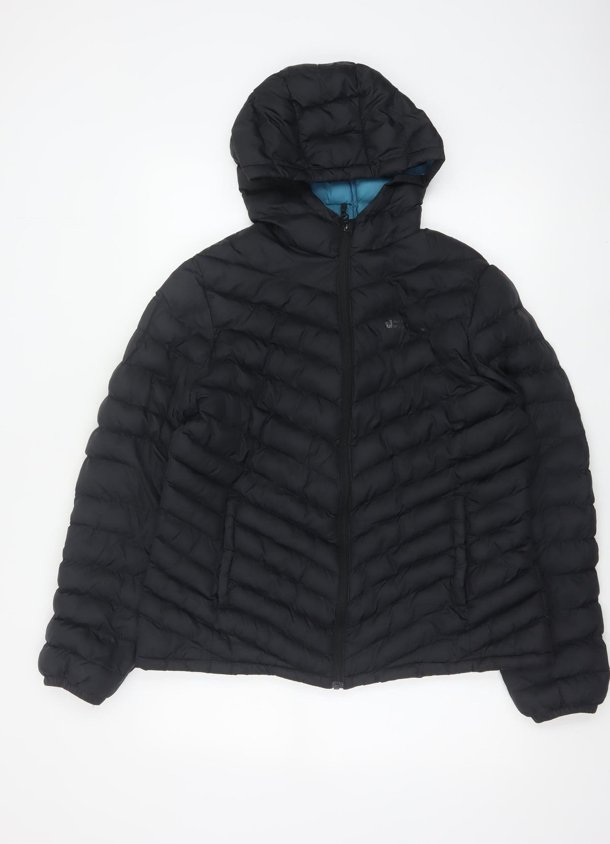 Mountain Warehouse Women’s Black Hooded Puffer Jacket UK 14