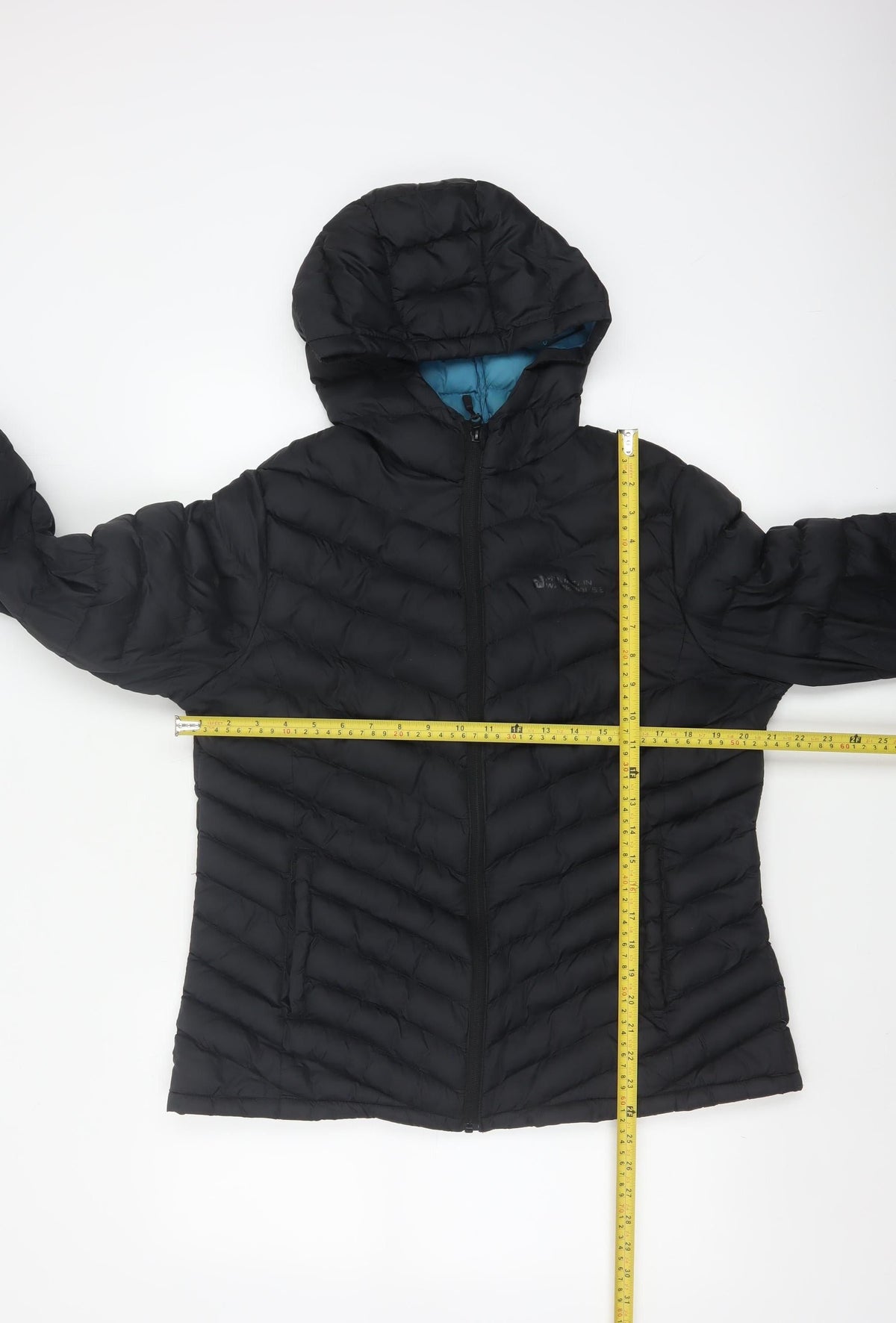 Mountain Warehouse Women’s Black Hooded Puffer Jacket UK 14
