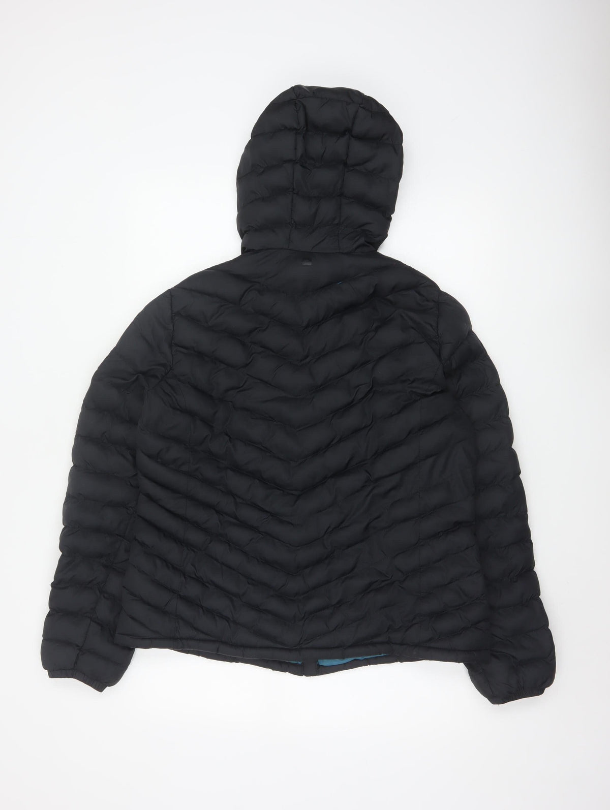 Mountain Warehouse Women’s Black Hooded Puffer Jacket UK 14