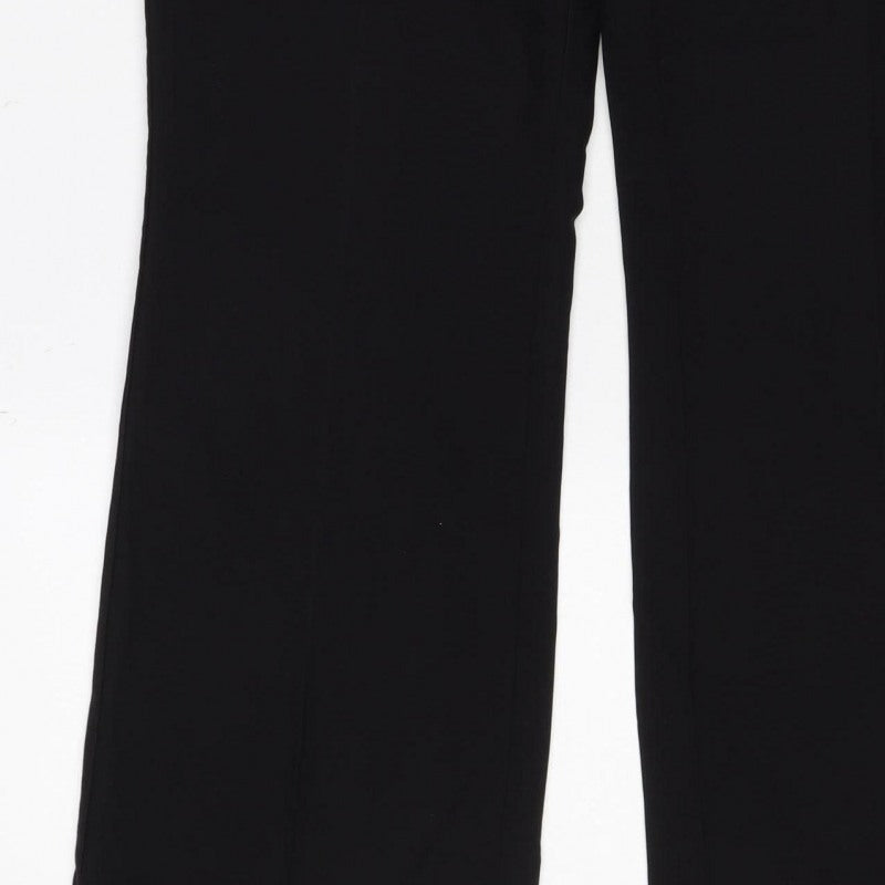 Principles Ben de Lisi Women Black Petite 10 Straight Dress Trousers