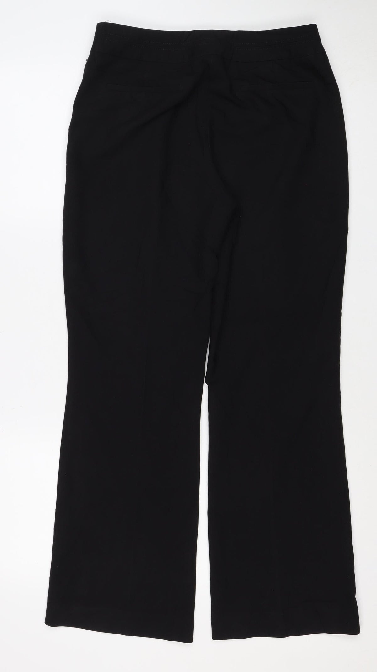 Principles Ben de Lisi Women Black Petite 10 Straight Dress Trousers