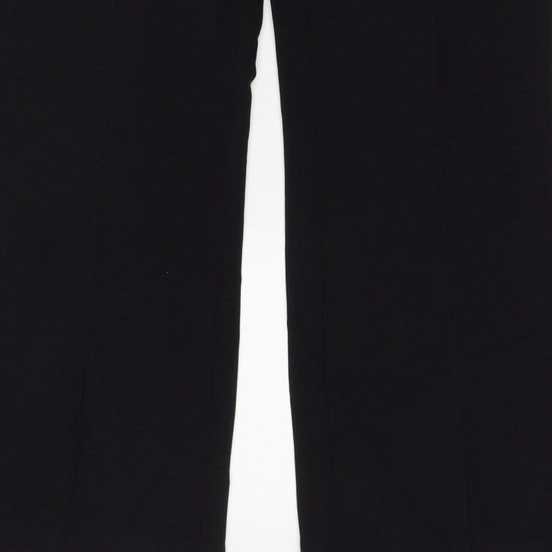Principles Ben de Lisi Women Black Petite 10 Straight Dress Trousers