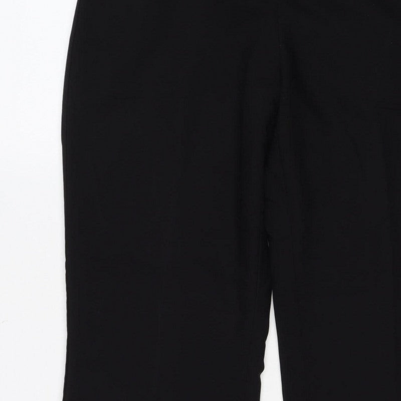 Principles Ben de Lisi Women Black Petite 10 Straight Dress Trousers