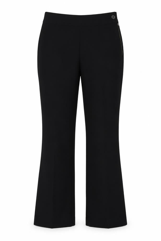 Principles Ben de Lisi Women Black Petite 10 Straight Dress Trousers