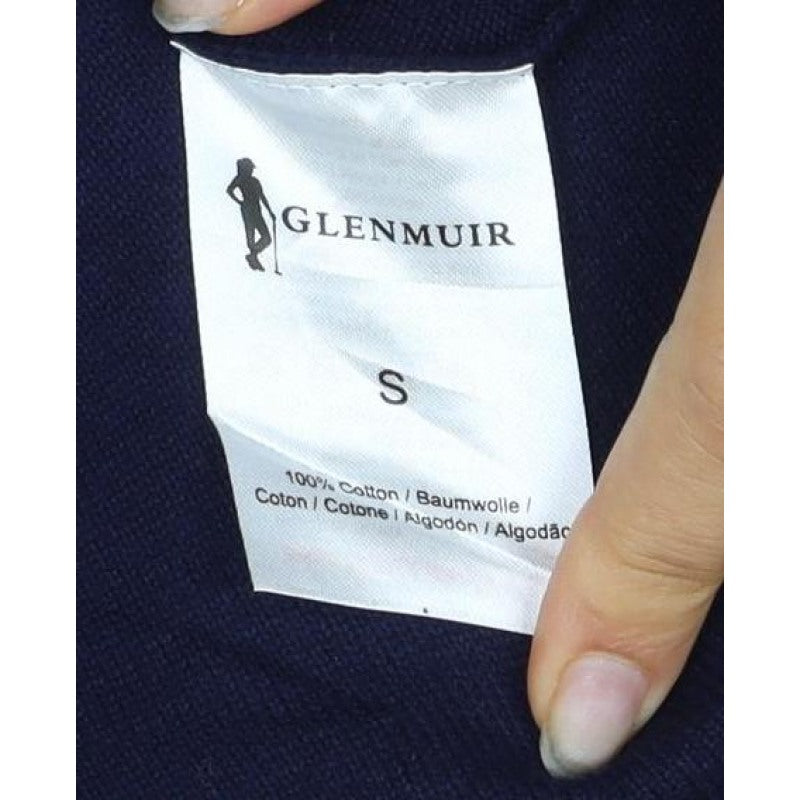 Glenmuir Men's Navy Cotton V-Neck Pullover Jumper Size S Golf Classic