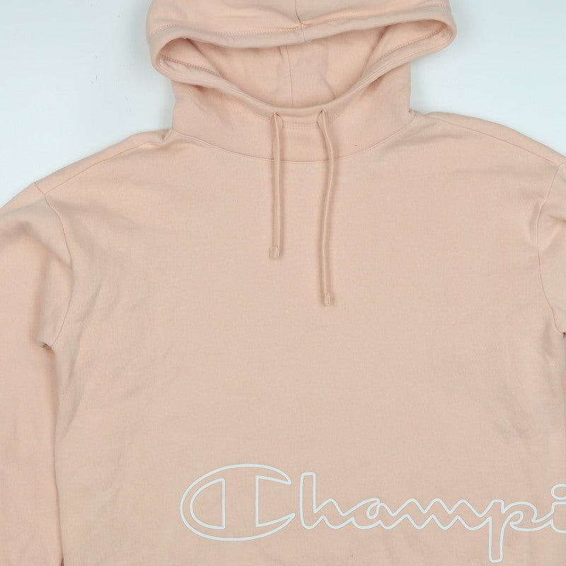Champion Women’s Pink Small Pullover Logo Hoodie