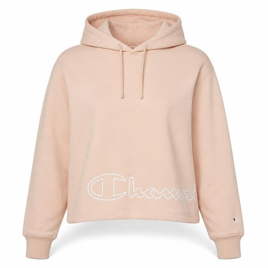 Champion Women’s Pink Small Pullover Logo Hoodie