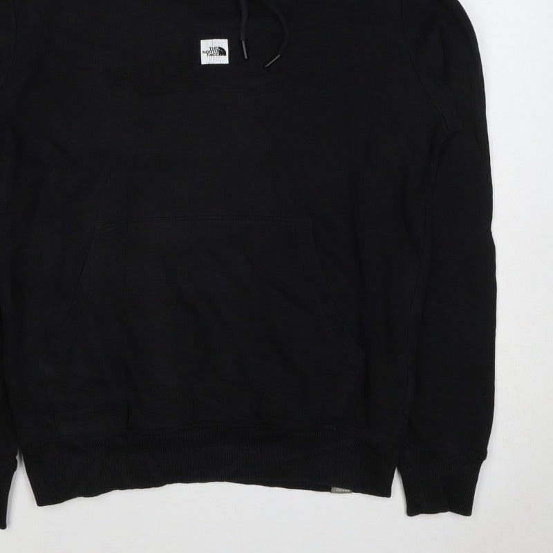 The North Face Men’s Black M Pullover Hoodie Logo Pocket