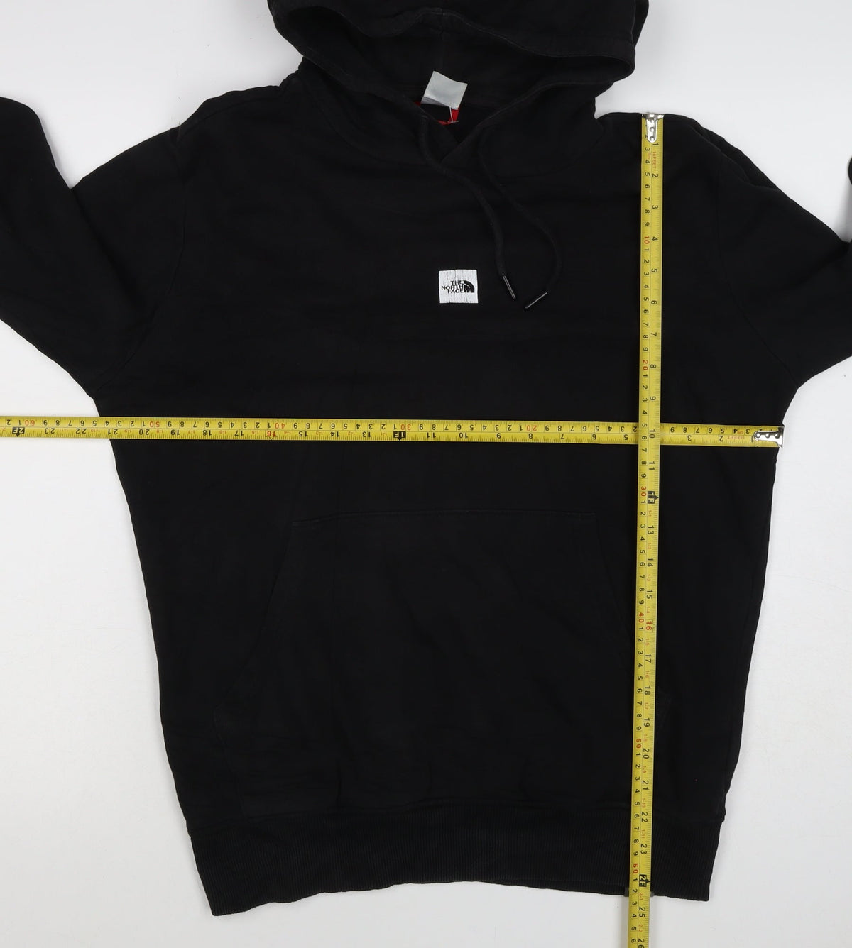 The North Face Men’s Black M Pullover Hoodie Logo Pocket