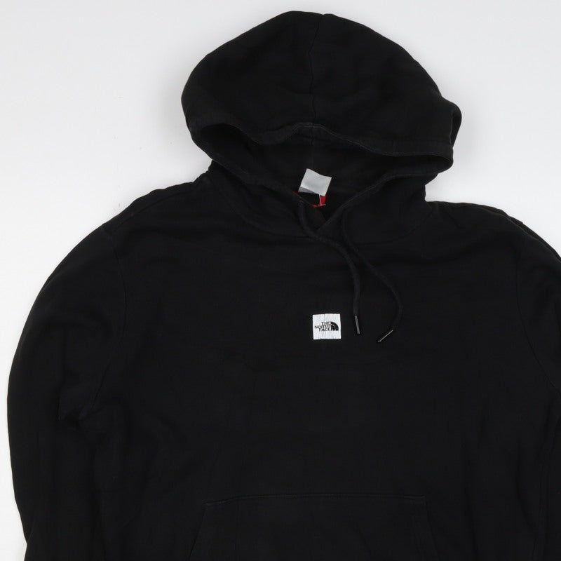 The North Face Men’s Black M Pullover Hoodie Logo Pocket