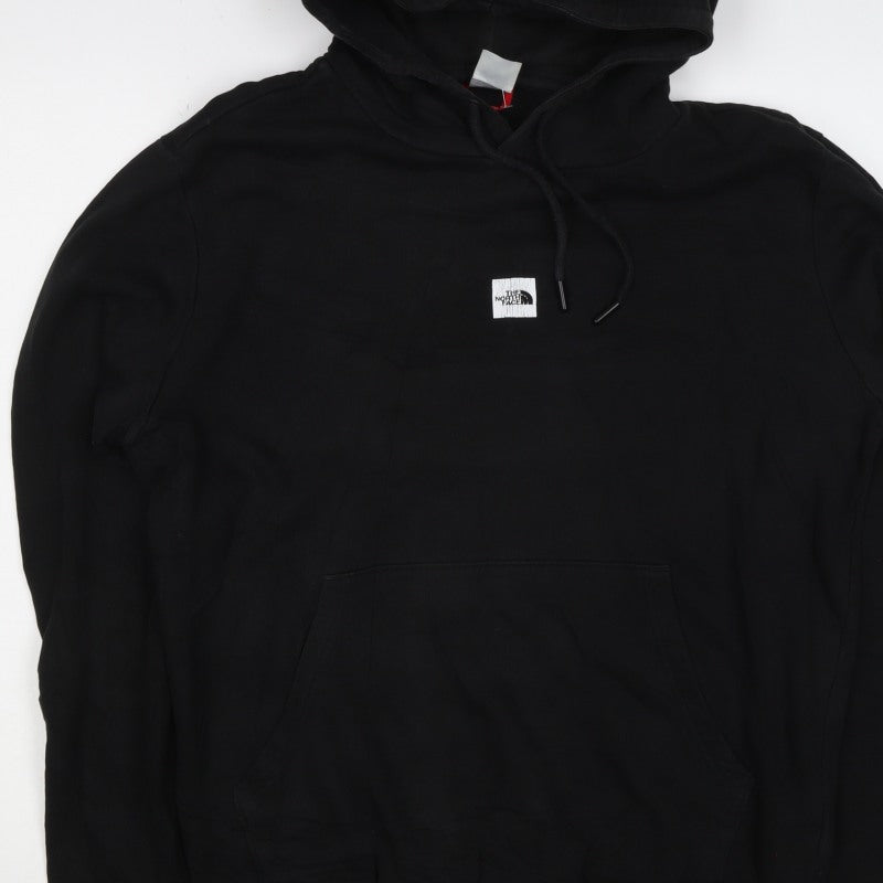 The North Face Men’s Black M Pullover Hoodie Logo Pocket