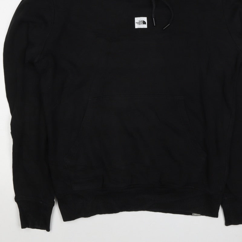 The North Face Men’s Black M Pullover Hoodie Logo Pocket