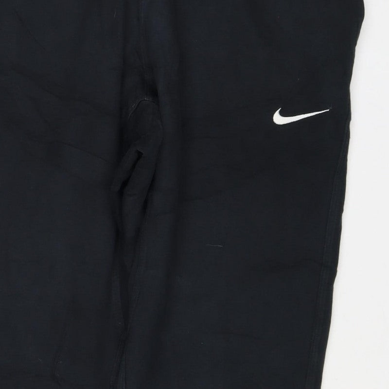 Nike Mens Black L Jogger Sweatpants Cotton Blend Gym Training