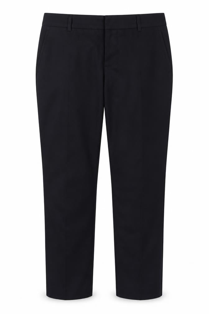 Oasis Women’s Navy Blue Size 14 Tailored Tapered Work Trousers