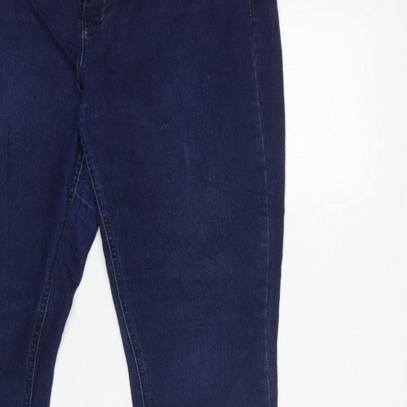 Joules Women’s Blue UK 14 Skinny Stretch Denim Jeans 5 Pocket