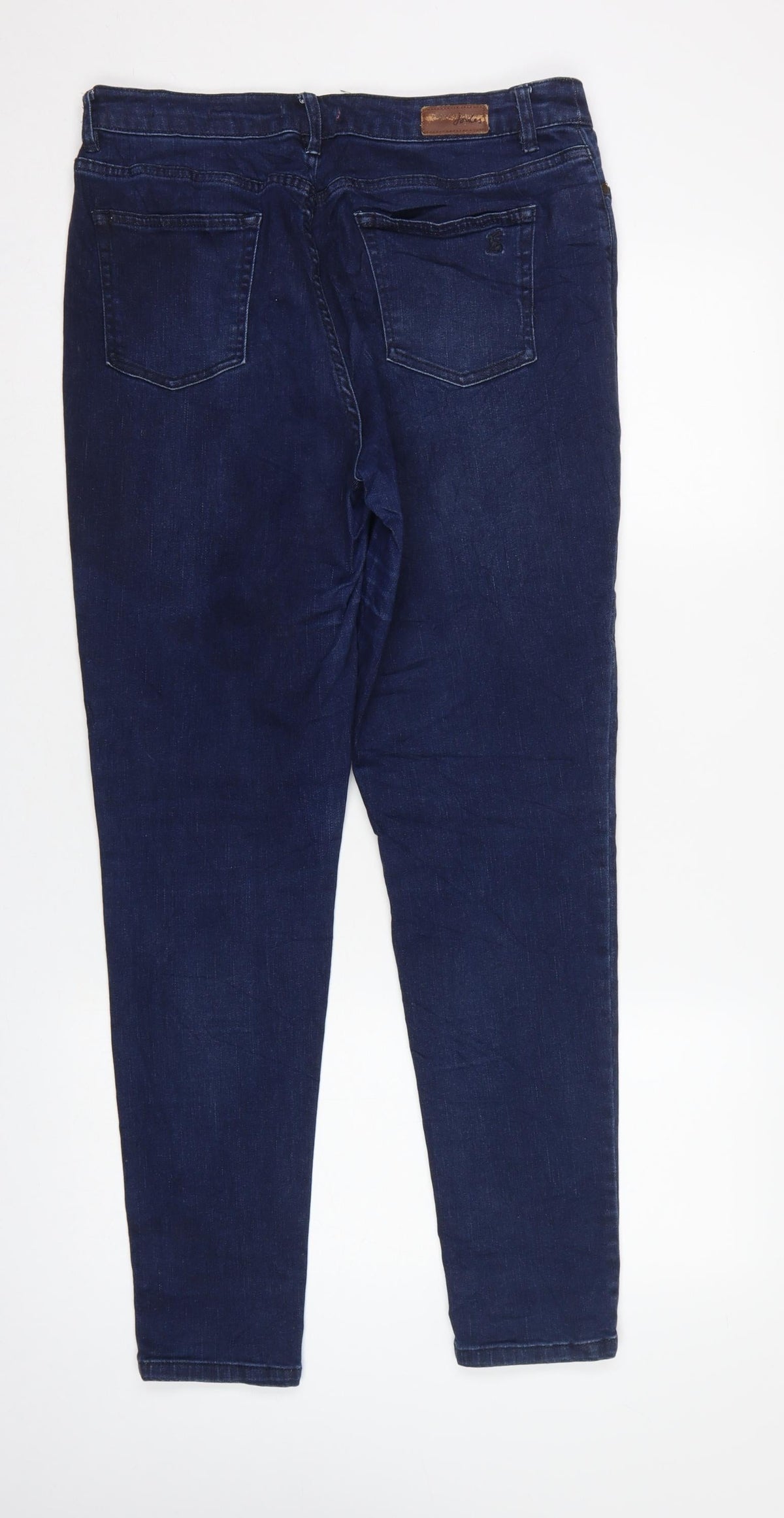 Joules Women’s Blue UK 14 Skinny Stretch Denim Jeans 5 Pocket